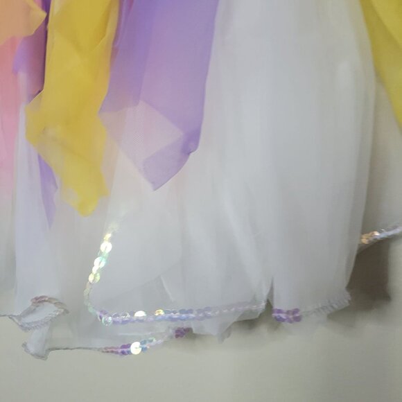 Curtain Call Costumes CSM Childs Small Leotard Dance Tulle Butterfly Wings Pink - Picture 16 of 16